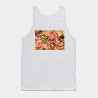 The Magic Of The Season Poinsettias Digital Art Tank Top